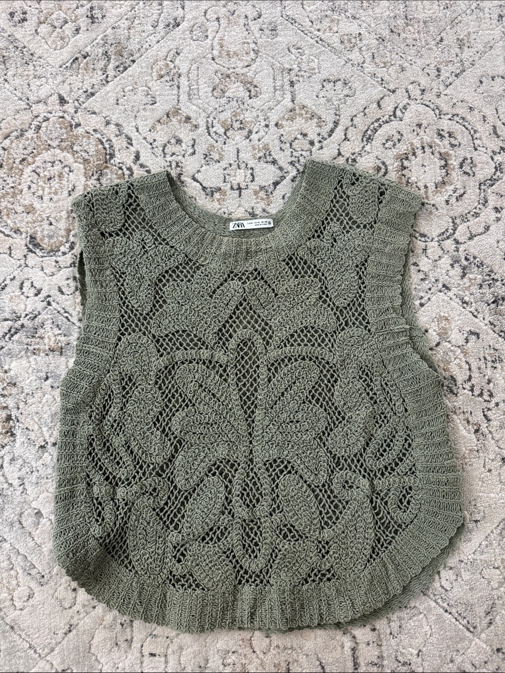 Zara knit top